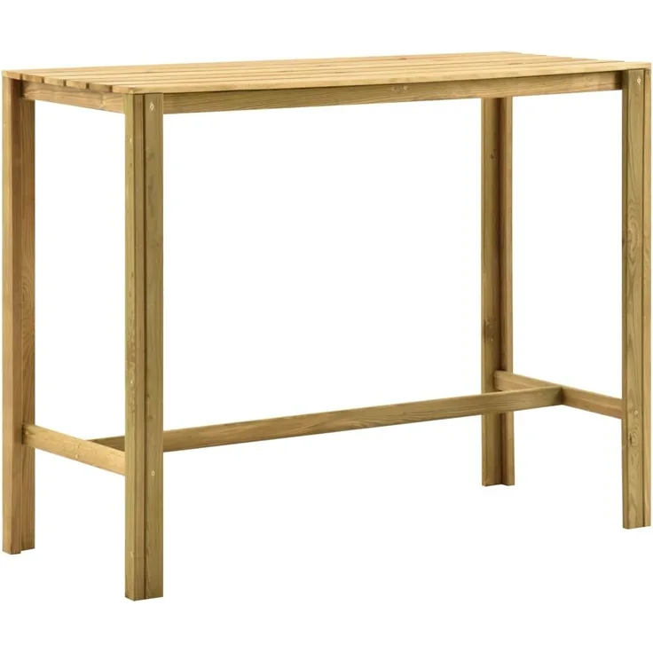 vidaXL Bartisch 140 x 60 x 110 cm Imprägniertes Kiefernholz