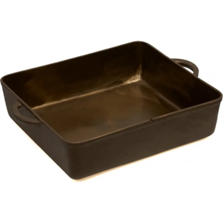 Pott & Flamme handpolierter Gusseisen-Bräter 10,8 Liter - Deckel auch als Pfanne verwendbar – Bild 4