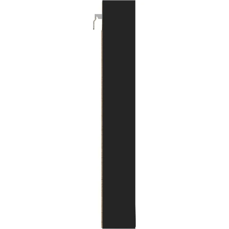 vidaXL Vitrinenschrank Schwarz 100x8,5x58 cm Holzwerkstoff 847941 – Bild 6