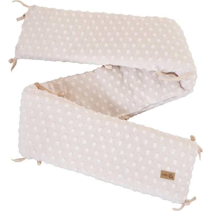 roba Nestchen 'Frosty Almond' - Bio-Baumwolle - OCS & Oeko Tex zertifiziert - Beige