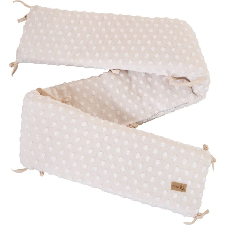 roba Nestchen 'Frosty Almond' - Bio-Baumwolle - OCS & Oeko Tex zertifiziert - Beige – Bild 1