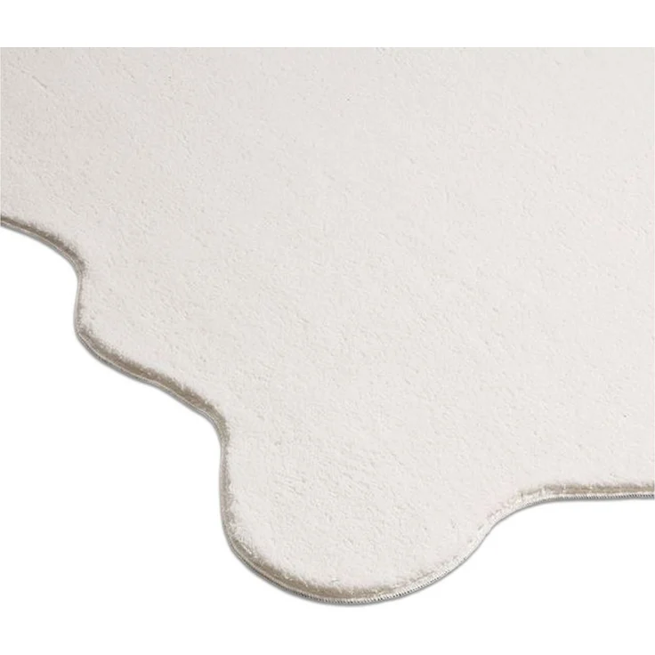 Carpetia Teppich Design Teppich creme moderne Wellenform, rechteckig, Höhe: 19 mm – Bild 3