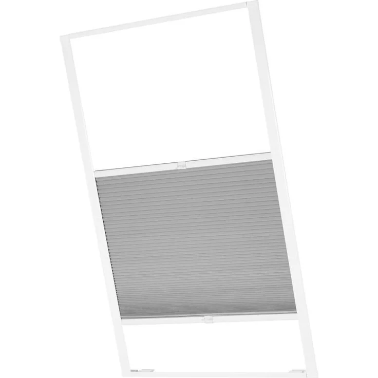 ventanara Dachfensterplissee Dachfenster passend für Velux Fenster Grau SK08 – Bild 1