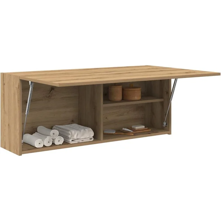Bad-Wandschrank Artisan-Eiche 100 x 25 x 40 cm Holzwerkstoff – Bild 1