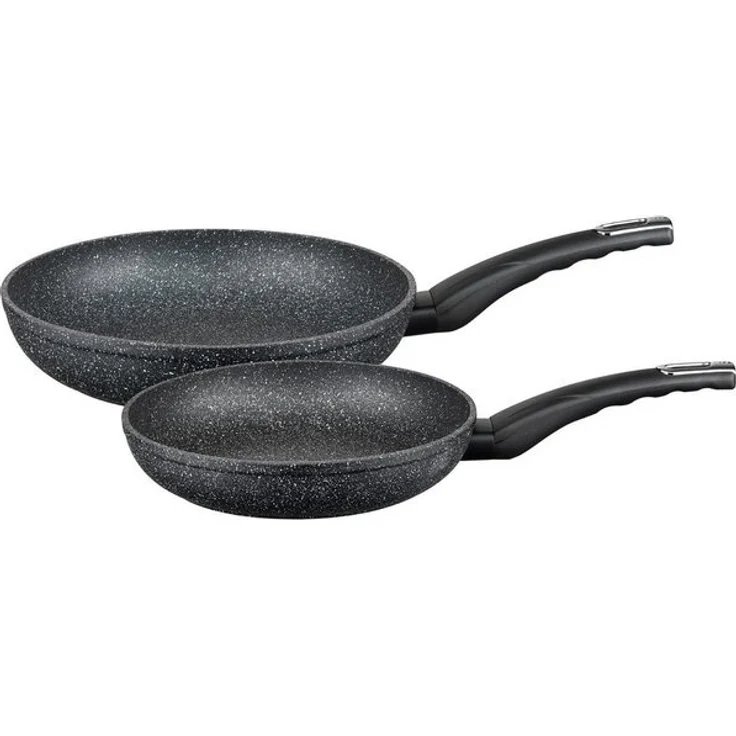 Elo Pfannen-Set Granit Evolution 2 teilig, Aluminium (Set, 2-tlg, je 1 Pfanne Ø 24/28 cm), Induktion – Bild 4