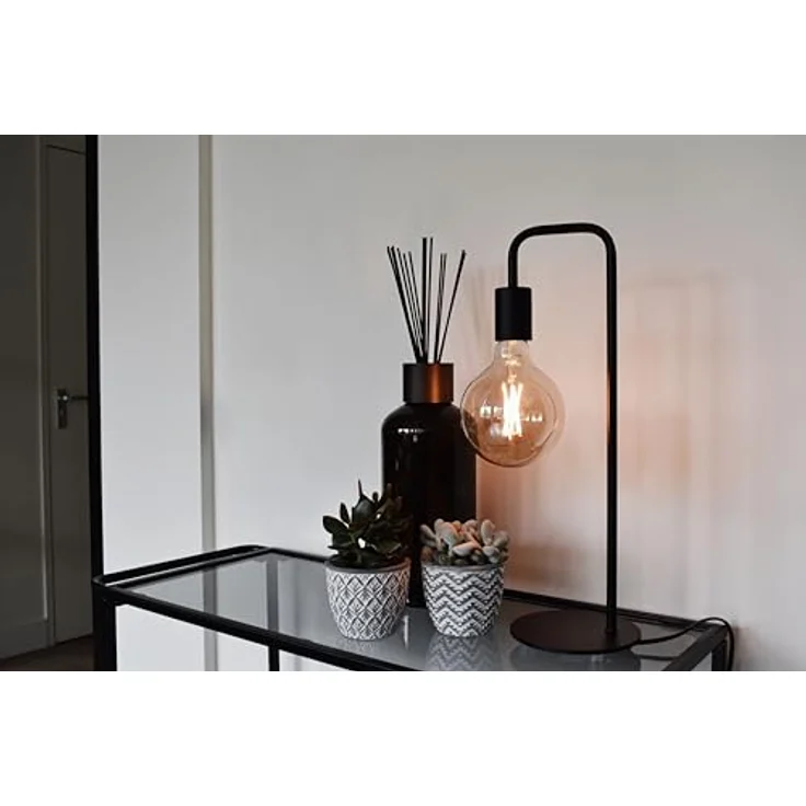 CALEX LED Lampe E27 G95, Filament, Vintage Gold, dimmbar, 2100K Warmweiß Licht, 470 Lumen – Bild 5