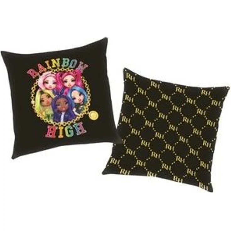 Herding Dekokissen Beauty Rainbow High 40 x 40 cm Kinder Deko-Kissen Wende-Motiv – Bild 4