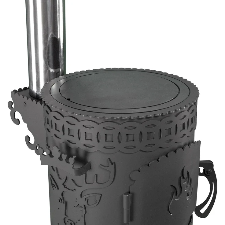 Utschak Hirsch Kazbek 1 - Ofen für Kasan 6-12L Ø345-290 mm – Bild 4