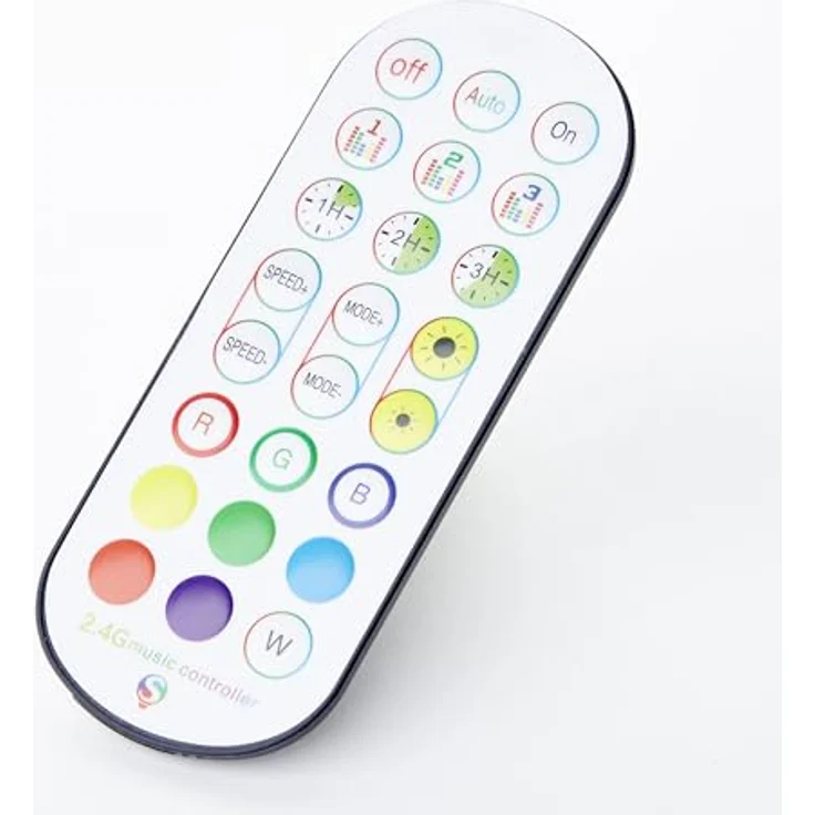 BreLight LED Stehlampe Neele LED Stehleuchte, Dimmer, Dimmfunktion, dimmbar über Fernbedienung, LED fest integriert, RGB, 150 cm, digitales RGB, Musiksensor, zerlegt mit Aufbauanleitung – Bild 5