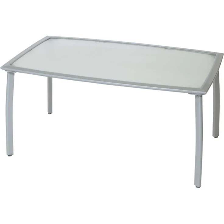 Amalfi Set 7tlg, 6 Klappsessel, Tisch 150x90 cm, schwarz – Bild 3