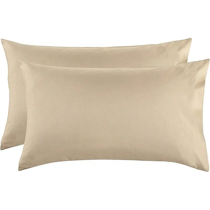 ohano Bettwäsche 155x220 Mikrofaser Reißverschluss 3tlg. Set Khaki