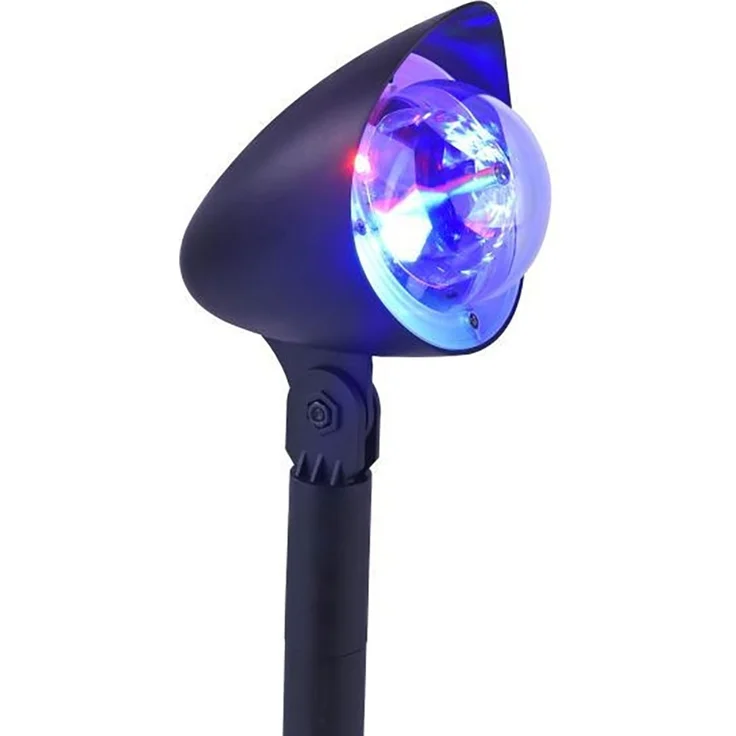 2er Set RGB LED Stecklampe, Erdspieß, Farbwechsler, H 45,5 cm – Bild 4