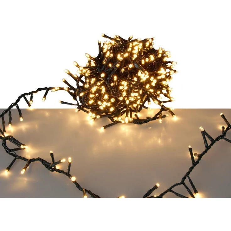 Spetebo Lichterkette LED Lichterkette extra warm weiß - 36 m / 1800 LED, 1800-flammig, mit Speicherchip – Bild 2