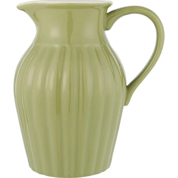Ib Laursen Kanne Ib Laursen Krug Mynte 1,7l Keramik Kanne Vase 2077- Farbe: 73 - grün