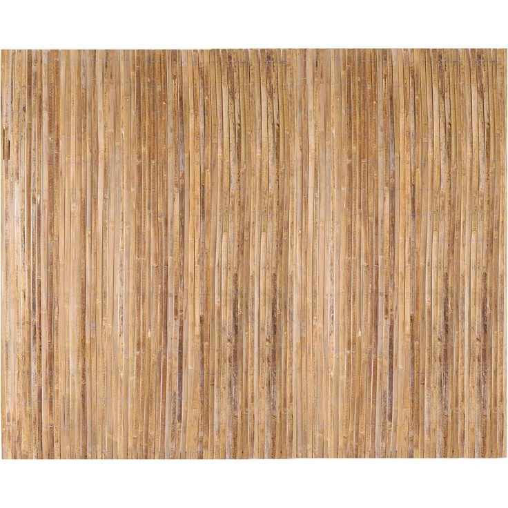 Coradoma Bambusmatte Sichtschutz 100x300cm Sichtschutzmatte aus karbonisiertem Bambus für Balkon, Garten und Terrasse, natürlicher Zaun Balkonsichtschutz Lärmschutz Windschutz – Bild 3