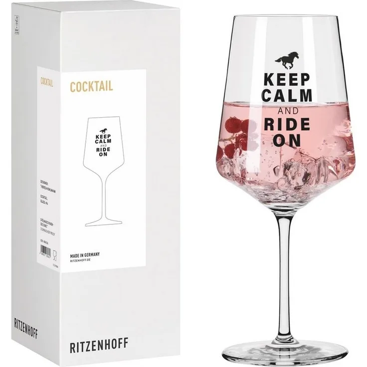 Ritzenhoff Aperitifglas Reitgold, Kristallglas