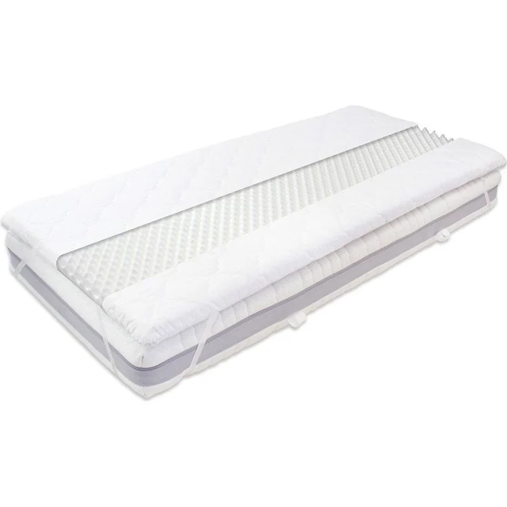 MSS® Noppenauflage mit verst. Bezug - 140x200 cm – Bild 5
