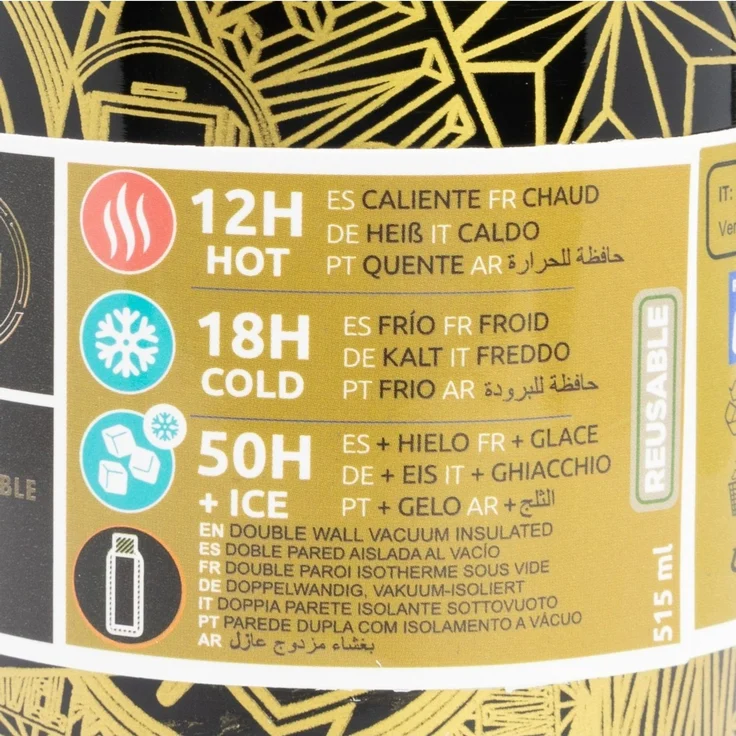 Avengers Thermoflasche 515 ml aus Edelstahl doppelwandig für warme und kalte Getränke – Bild 3