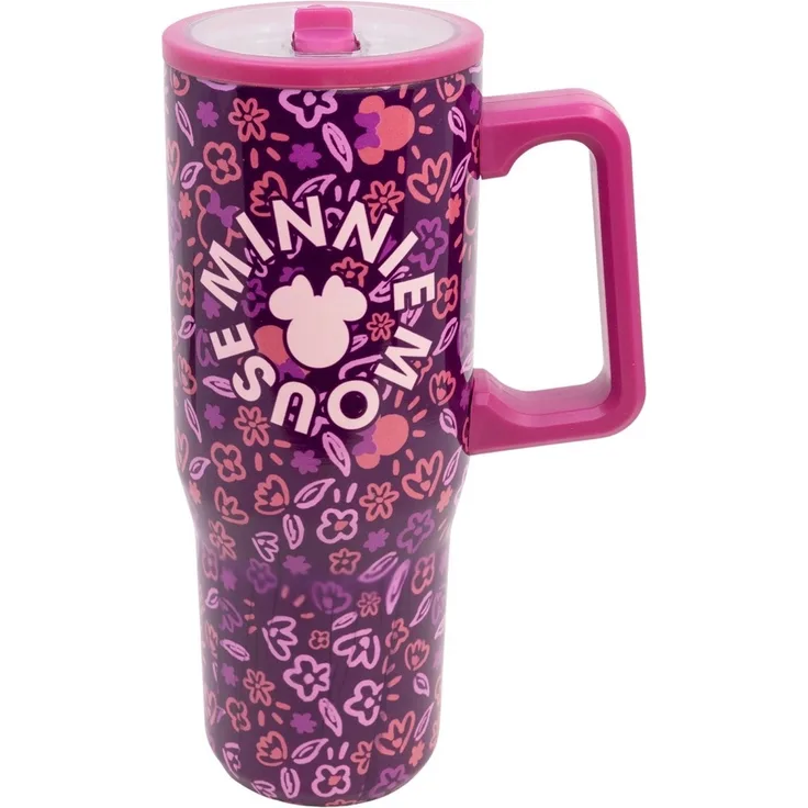 Disney Minnie Mouse Sipper Mug 920 ml Thermo Trinkbecher mit Griff