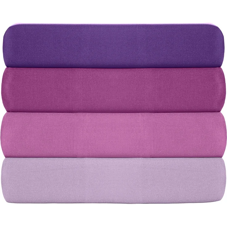 L'essentiel Maison 'Tonne Viole - 36' Oxford-Kissenbezug-Set (2-teilig) (DE), Lila, 80+5 x 80 cm – Bild 3