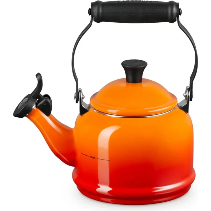Le Creuset Wasserkessel Demi Ofenrot - Orange – Bild 3