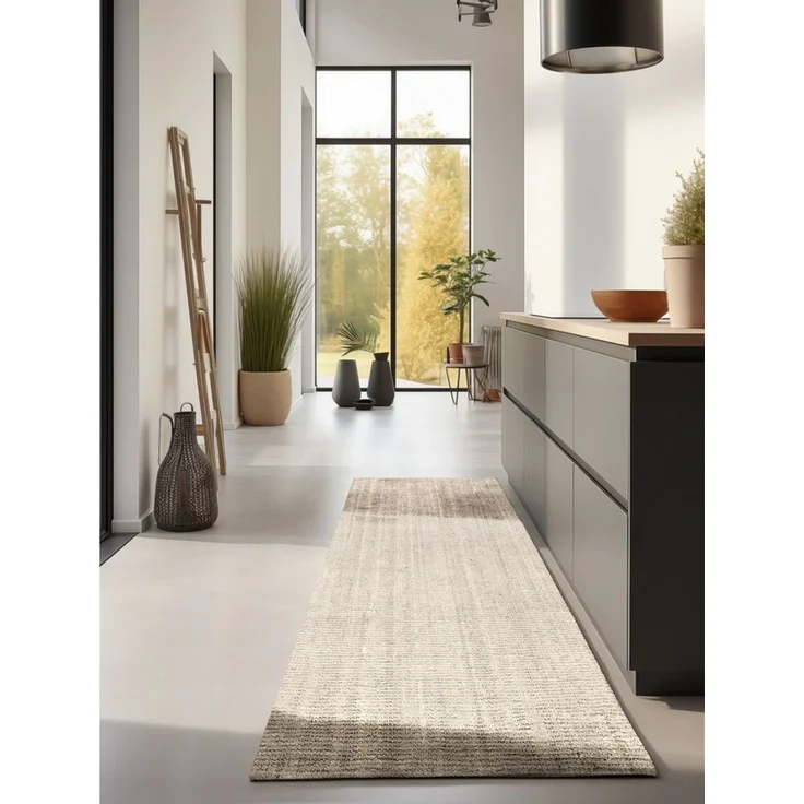 HANSE Home Teppich Jaipur Juteteppich, als Läufer und in Rund, rechteckig, Höhe: 10 mm, 100% Naturfaser, Wohnzimmer, Esszimmer, Schlafzimmer, GRS – Bild 1