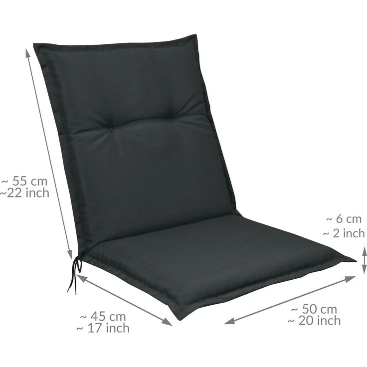 Beautissu Niederlehner Auflage Base NL Graphitgrau – Bild 3