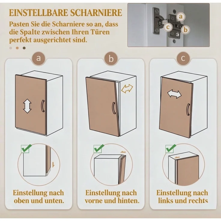 Buffet Anrichte mit offenen Regalen, Schubladen und viel Stauraum,Geschirrschrank,Küchenschrank--Weiß--100x40x180cm--YOUDENOVA – Bild 4