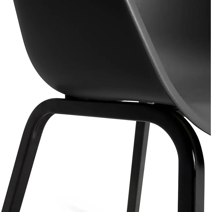 Keter Gartenstuhl mit Metallbeinen Noa 2 Stk. Graphitgrau 447617 – Bild 9