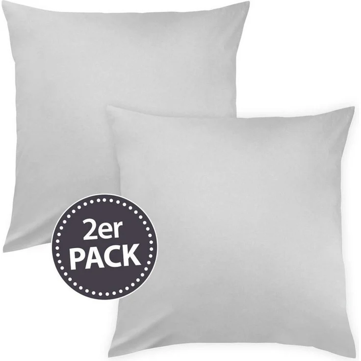 TRAUMSCHLAF Bettwäsche Pure, Mako Satin, 2 teilig, hochwertige Satin Bettwäsche – Bild 1