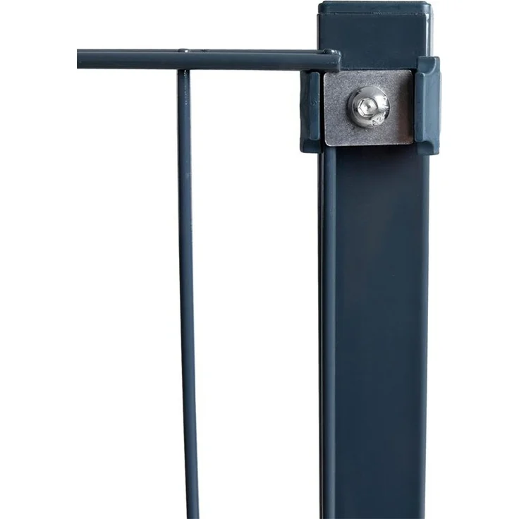 Doppelstabmattenzaun Gitterzaun Drahtgitter 80 cm RAL 7016 Gartenzaun Stabmatten – Bild 5