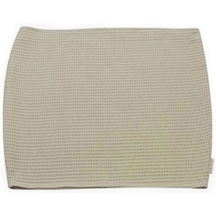 HOBEA-Germany Stillkissenbezug Baby Lagerungsbezug Waffelmuster taupe, 100% BIO Baumwolle – Bild 6