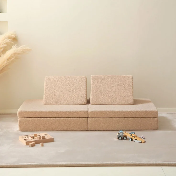 Hakuna Matte Kindersofa Modulares Sofa für kreatives Spielen und Entspannen 150x66x52.5cm, 4 Teile – Bild 9