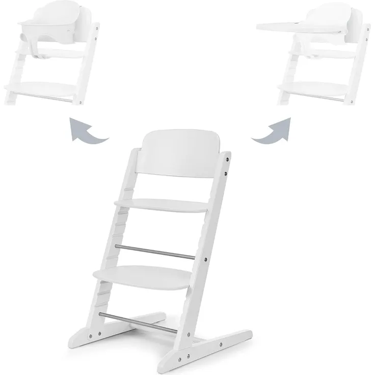 Cybex Iris 3-in-1 Hochstuhl mit Baby Set und Tablett All White