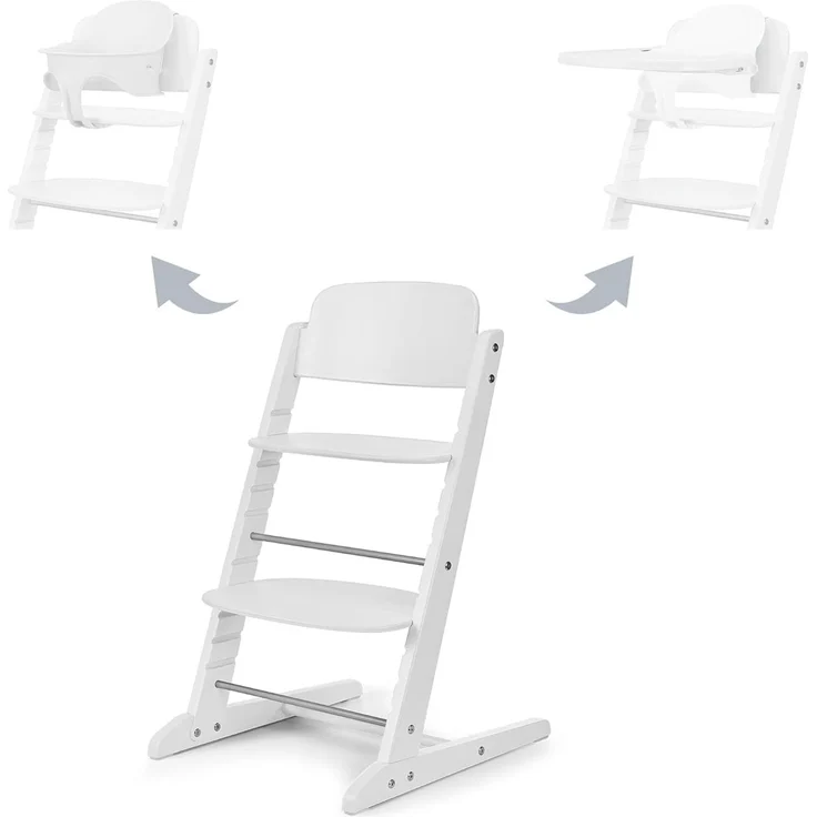 Cybex Iris 3-in-1 Hochstuhl mit Baby Set und Tablett All White – Bild 1