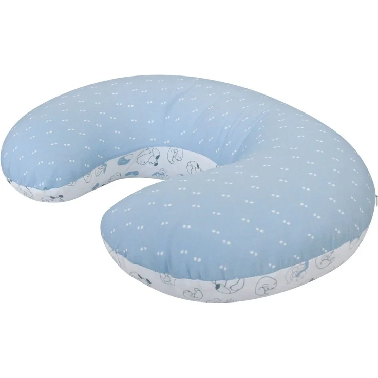 Motherhood Stillkissen Basic, abnehmbarer Bezug, ergonomisch geformt, 100% Baumwolle, Stillkissen klein, Stilkissen Baby – Bild 2