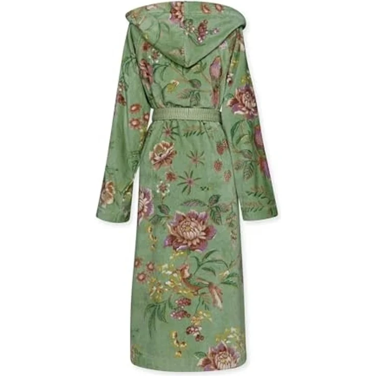 PiP Studio Badaccessoire-Set Secret Garden Bademantel green M (1Stück) – Bild 2