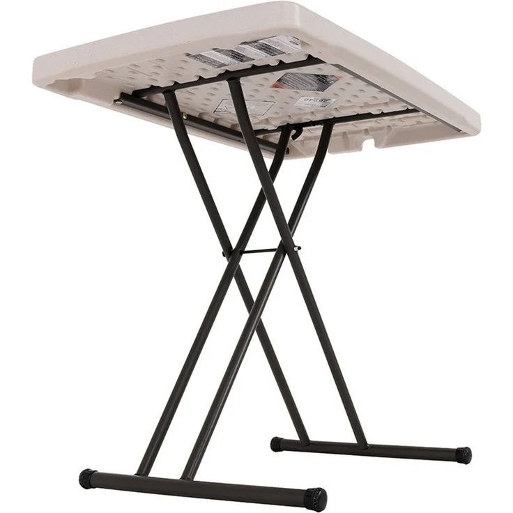 Lifetime Kunststoff Klapptisch | Weiß | 49x76x53 – Bild 3