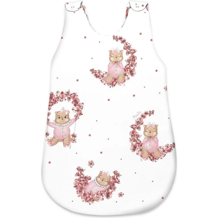 Babyschlafsack aus Baumwolle BETTY – Rosa – Bild 1