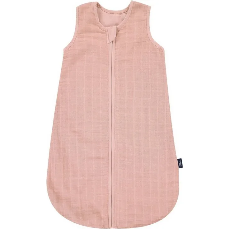 Alvi Mull-Schlafsack Uni pink 90