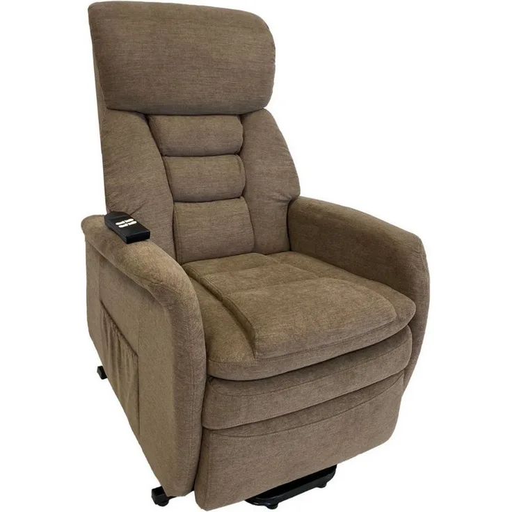 abc HOME Sessel Elektrisch, Massage, Aufstehfunktion, Liegefunktion, Elektrisch verstellbar
