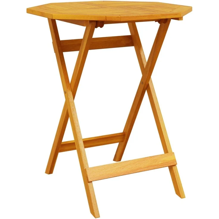 vidaXL Klapp Bistro Set 3 stk. Braun Massivholz Akazie 3375698 – Bild 7