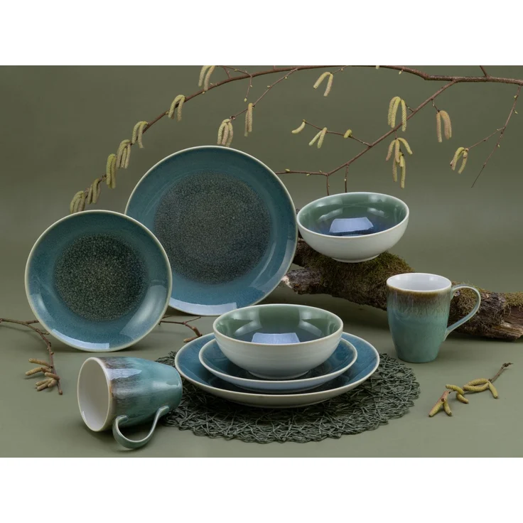 Speiseteller CALDERA DH 27x4 cm grün – Bild 4