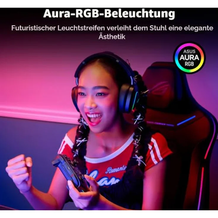 ASUS ROG Courser SL302 Gaming-Stuhl schwarz – Bild 7