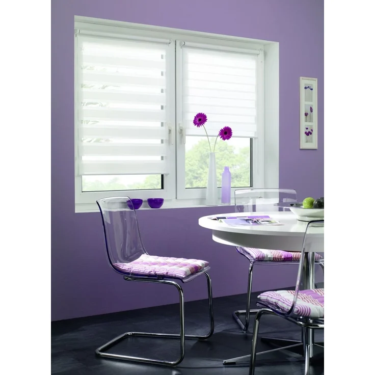 Gardinia EasyFix Doppelrollo weiß 75 x 150 cm – Bild 5