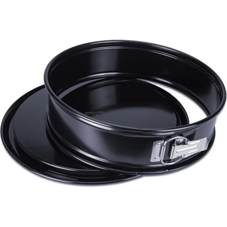Staedter Städter We love baking Serie Springform EMAILLE ø 28 cm / H 7 cm Schwarz mit Flachboden – Bild 2