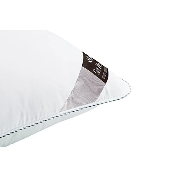 SEI Design Kopfkissen Kopfkissen Air Softfill Collection SWAN DE LUXE 40x80 Bezug 100%, Füllung: 100% Polyester Mikrofaser, Bezug: Baumwolle, Seitenschläfer, Rückenschläfer, Bauchschläfer, Schlafkissen, mit Innenkissen, Vegane Alternative zu Daunen – Bild 6