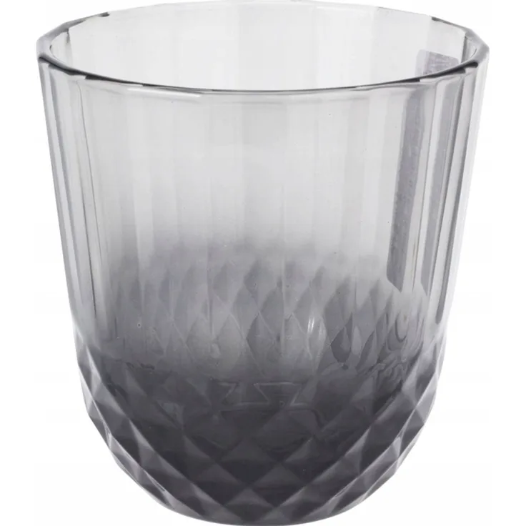 Excellent Houseware Glas aus grauem Glas 345 ml