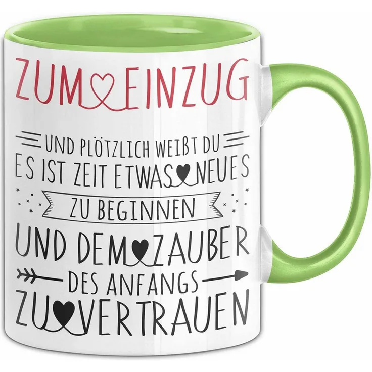 Trendation Tasse Einzugsgeschenke Wohnung Tasse Neue Nachbarn Geschenkidee Zum Einzug S