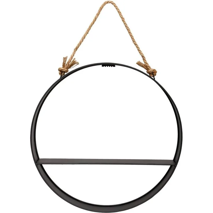 Wandregal aus Metall, moderne Wanddekoration zum Aufhängen - Atmosphera